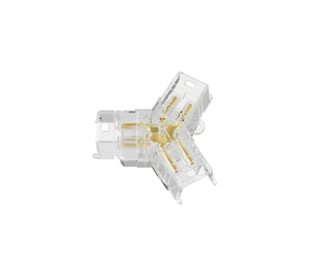 Braytron Toebehoren HEXAGON | Y-Connector Transparant - Koppelstuk voor LED HEXAGON
