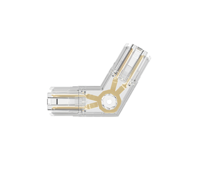 Braytron Toebehoren HEXAGON | Connector Transparant - Koppelstuk voor LED HEXAGON