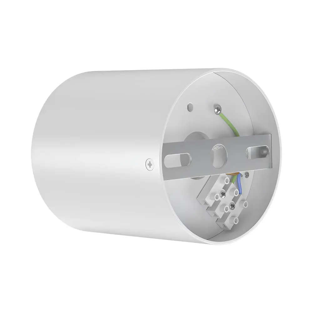 Braytron LED plafondspot - Tube rond - Wit - met GU10 fitting - kantelbaar - excl. LED spot