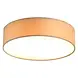 Searchlight Plafondlamp DRUM - 2-Lichts E27 - Champagne Velvet - Ø38cm | Dimbaar