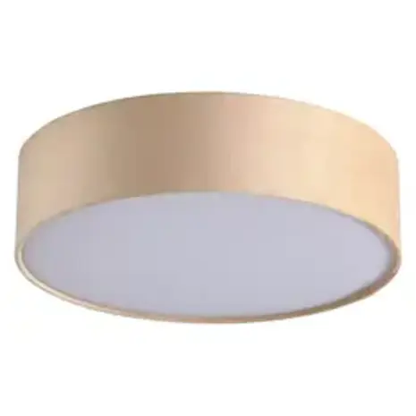 Searchlight Plafondlamp DRUM - 2-Lichts E27 - Champagne Velvet - Ø38cm | Dimbaar