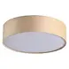 Searchlight Plafondlamp DRUM - 2-Lichts E27 - Champagne Velvet - Ø38cm | Dimbaar