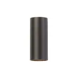 Searchlight Wandlamp CYLS - Up Down GU10 - Zwart Aluminium - IP20 | Dimbaar