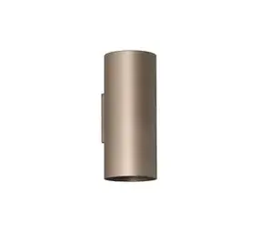 Searchlight Wandlamp CYLS - Up Down GU10 - Latte Aluminium - IP20 | Dimbaar