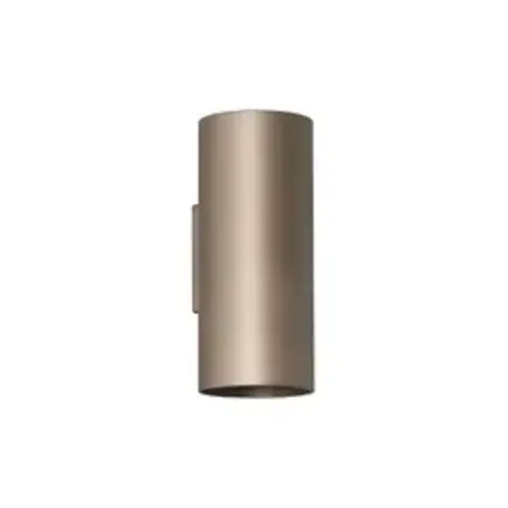 Searchlight Wandlamp CYLS - Up Down GU10 - Latte Aluminium - IP20 | Dimbaar Searchlight Wandlamp CYLS - Up Down GU10 - Latte Aluminium - IP20 | Dimbaar