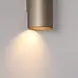Searchlight Wandlamp CYLS - Up Down GU10 - Latte Aluminium - IP20 | Dimbaar Searchlight Wandlamp CYLS - Up Down GU10 - Latte Aluminium - IP20 | Dimbaar