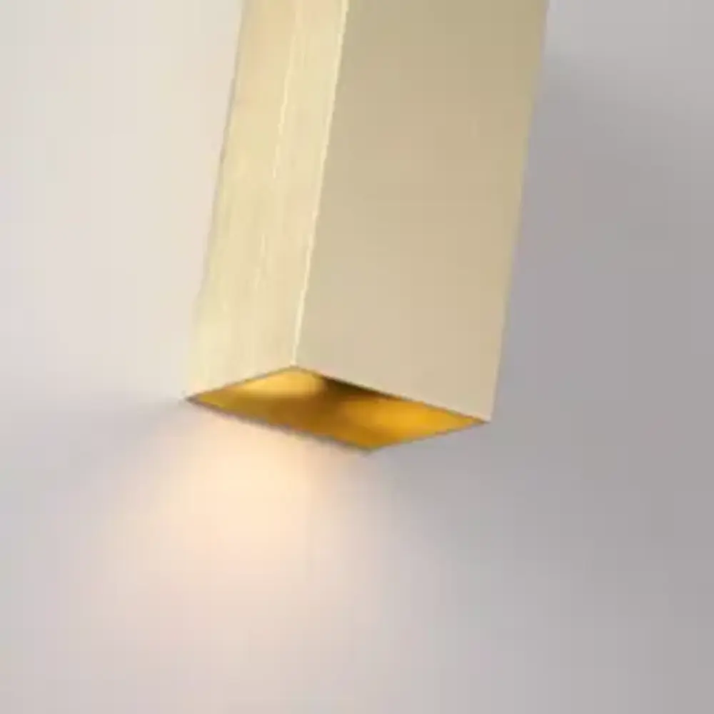 Searchlight Wandlamp DON - Up Down GU10 - Goud Aluminium - IP20 | Dimbaar Searchlight Wandlamp DON - Up Down GU10 - Goud Aluminium - IP20 | Dimbaar