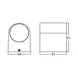 Braytron LED Wandlamp Up zwart ECO - 1x GU10 aansluiting Braytron LED Wandlamp Up zwart ECO - 1x GU10 aansluiting