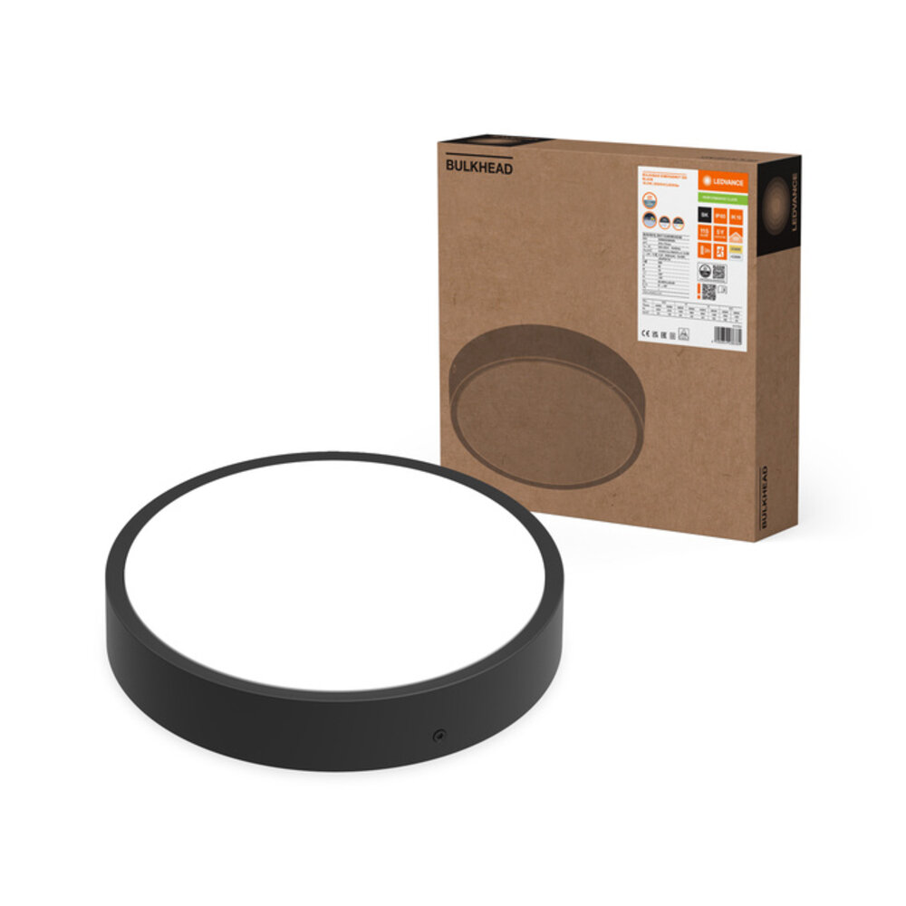 Ledvance LEDVANCE Bulkhead Round Sensor Wit – 19,5W 1900Lm – 3000K/4000K – IP65 IK10 Ledvance LEDVANCE Bulkhead Round Sensor Wit – 19,5W 1900Lm – 3000K/4000K – IP65 IK10