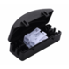 LCB Kabelkoppeling IP20 Zwart – 2 Polige Connector – Kabelverbinder LCB Kabelkoppeling IP20 Zwart – 2 Polige Connector – Kabelverbinder