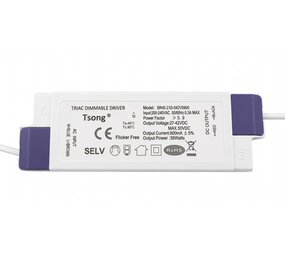LCB Dimbare LED driver - Triac / fase aansnijding - voor 36W/40W LED paneel - 30-42V 900mA LCB Dimbare LED driver - Triac / fase aansnijding - voor 36W/40W LED paneel - 30-42V 900mA