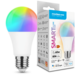 Modee WiFi LED Lamp - E27 9,4W - RGB+CCT alle lichtkleuren - Bediening met de App Modee WiFi LED Lamp - E27 9,4W - RGB+CCT alle lichtkleuren - Bediening met de App