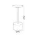 Braytron LED Tafellamp - 2W 3-in-1 - Oplaadbaar Wit Braytron LED Tafellamp - 2W 3-in-1 - Oplaadbaar Wit