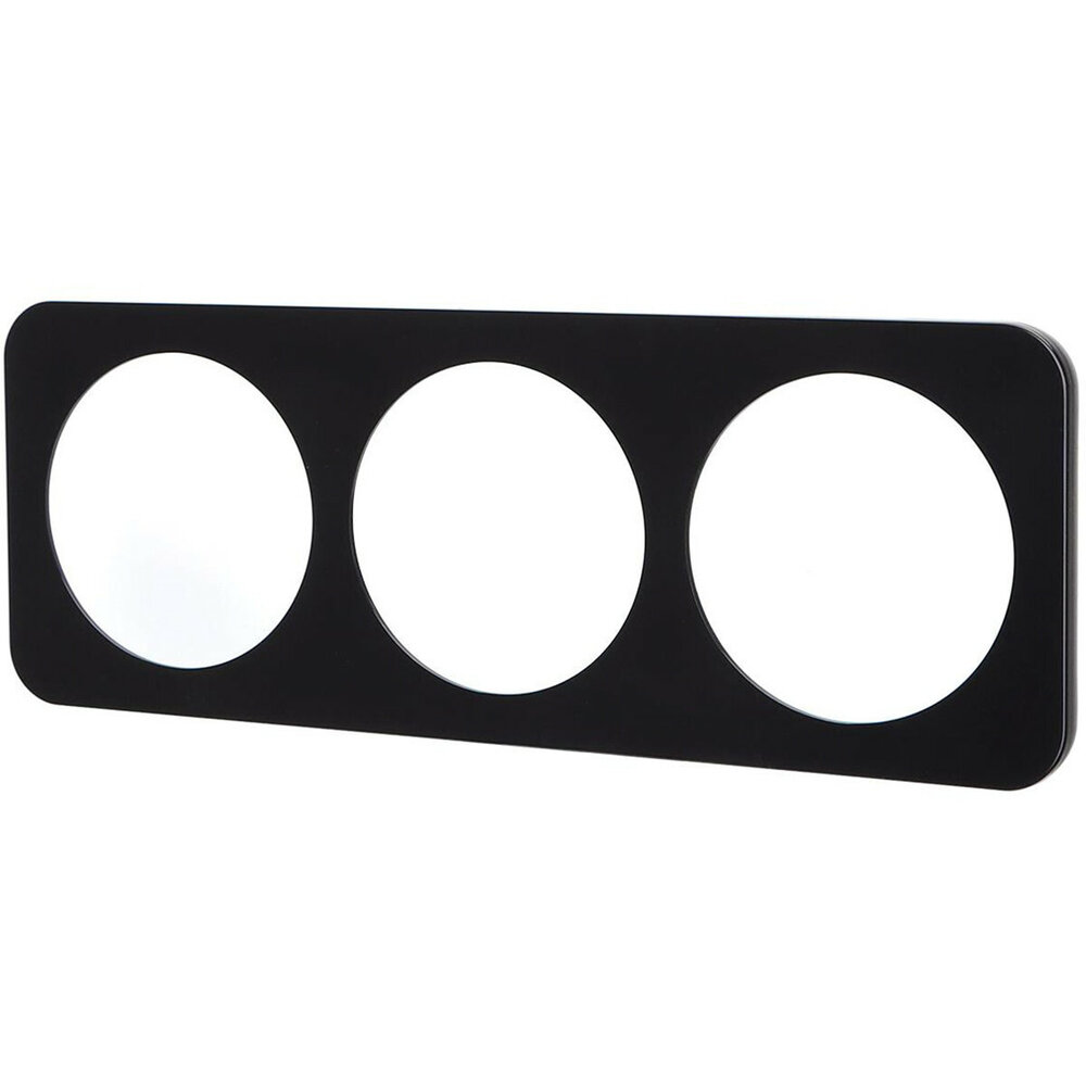 Aigostar Op=Op Afdekraam zwart - 3 voudig - ronde afwerking Aigostar Op=Op Afdekraam zwart - 3 voudig - ronde afwerking