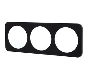 Aigostar Op=Op Afdekraam zwart - 3 voudig - ronde afwerking Aigostar Op=Op Afdekraam zwart - 3 voudig - ronde afwerking