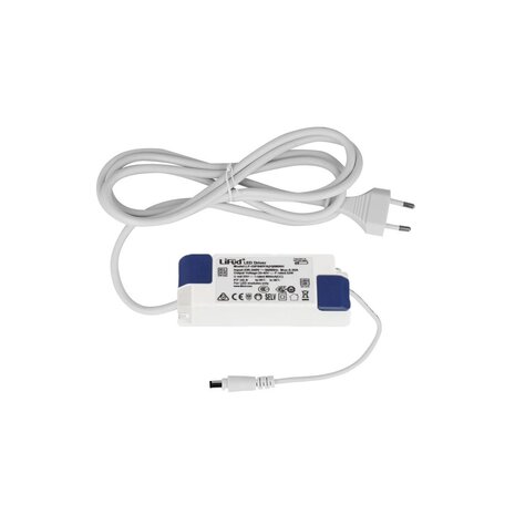 LCB LED Driver Incl. aansluitsnoer | 150cm Eurostekker 36W 33-49V 800mA - Geschikt voor LED panelen LCB LED Driver Incl. aansluitsnoer | 150cm Eurostekker 36W 33-49V 800mA - Geschikt voor LED panelen