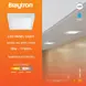Braytron LED Plafondlamp - 18W - CCT - Wit - Vierkant Braytron LED Plafondlamp - 18W - CCT - Wit - Vierkant