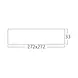 Braytron Braytron LED Opbouwpaneel Vierkant - 24W 2400Lm - 3CCT - 27,2x27,2cm - IP40 - Wit Braytron Braytron LED Opbouwpaneel Vierkant - 24W 2400Lm - 3CCT - 27,2x27,2cm - IP40 - Wit