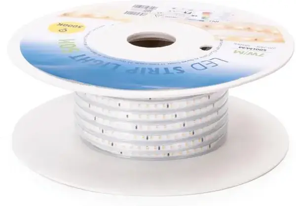 Aigostar OP=OP LED Lichtslang V2- 50 meter 120leds p/m - 3000K warm wit licht - 8mm Aigostar OP=OP LED Lichtslang V2- 50 meter 120leds p/m - 3000K warm wit licht - 8mm