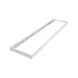 LCB LED Paneel opbouw framesysteem - 150x30x5 cm - Wit - Aluminium LCB LED Paneel opbouw framesysteem - 150x30x5 cm - Wit - Aluminium