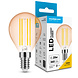 Modee LED Filament lamp - E14 G45 4W - 1800K zeer warm wit licht Modee LED Filament lamp - E14 G45 4W - 1800K zeer warm wit licht