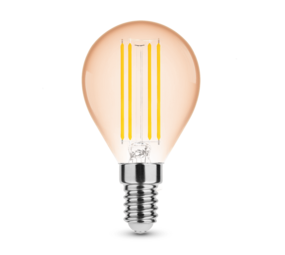Modee LED Filament lamp - E14 G45 4W - 1800K zeer warm wit licht Modee LED Filament lamp - E14 G45 4W - 1800K zeer warm wit licht