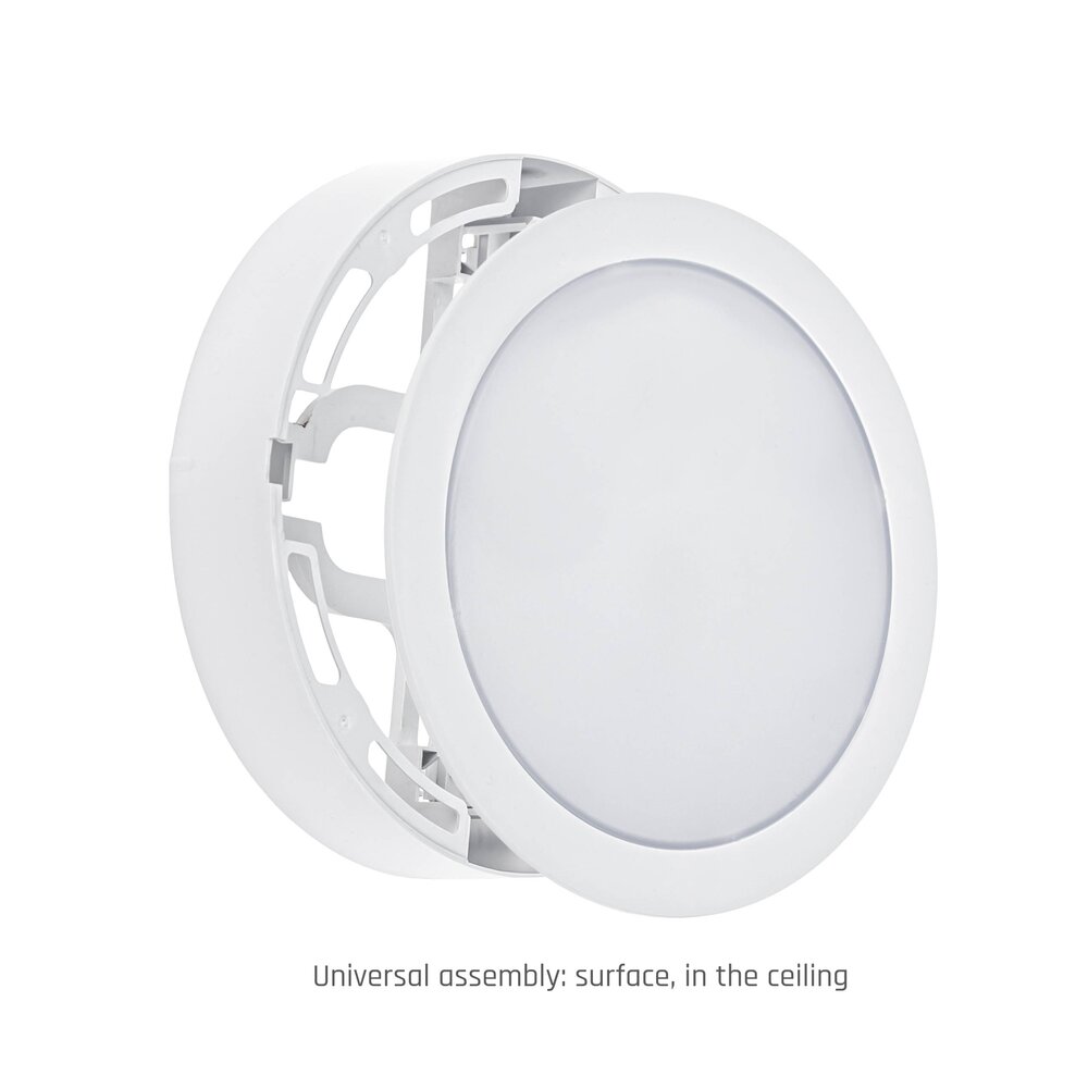 Spectrum Spectrum ALGINE 2in1 LED Downlight - 12W 1200Lm - 4000K - Opbouw/Inbouw - Wit Spectrum Spectrum ALGINE 2in1 LED Downlight - 12W 1200Lm - 4000K - Opbouw/Inbouw - Wit