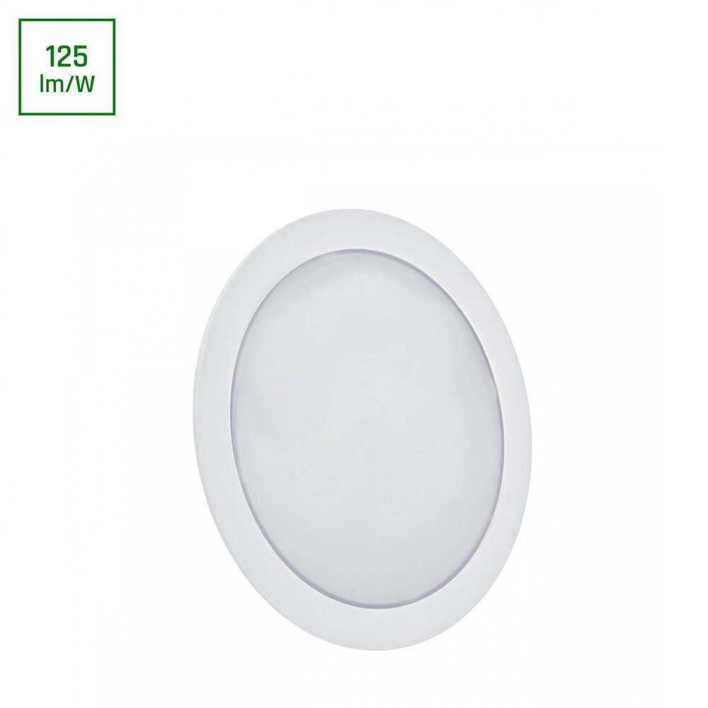 Spectrum Spectrum ALGINE 2in1 LED Downlight - 12W 1200Lm - 4000K - Opbouw/Inbouw - Wit Spectrum Spectrum ALGINE 2in1 LED Downlight - 12W 1200Lm - 4000K - Opbouw/Inbouw - Wit