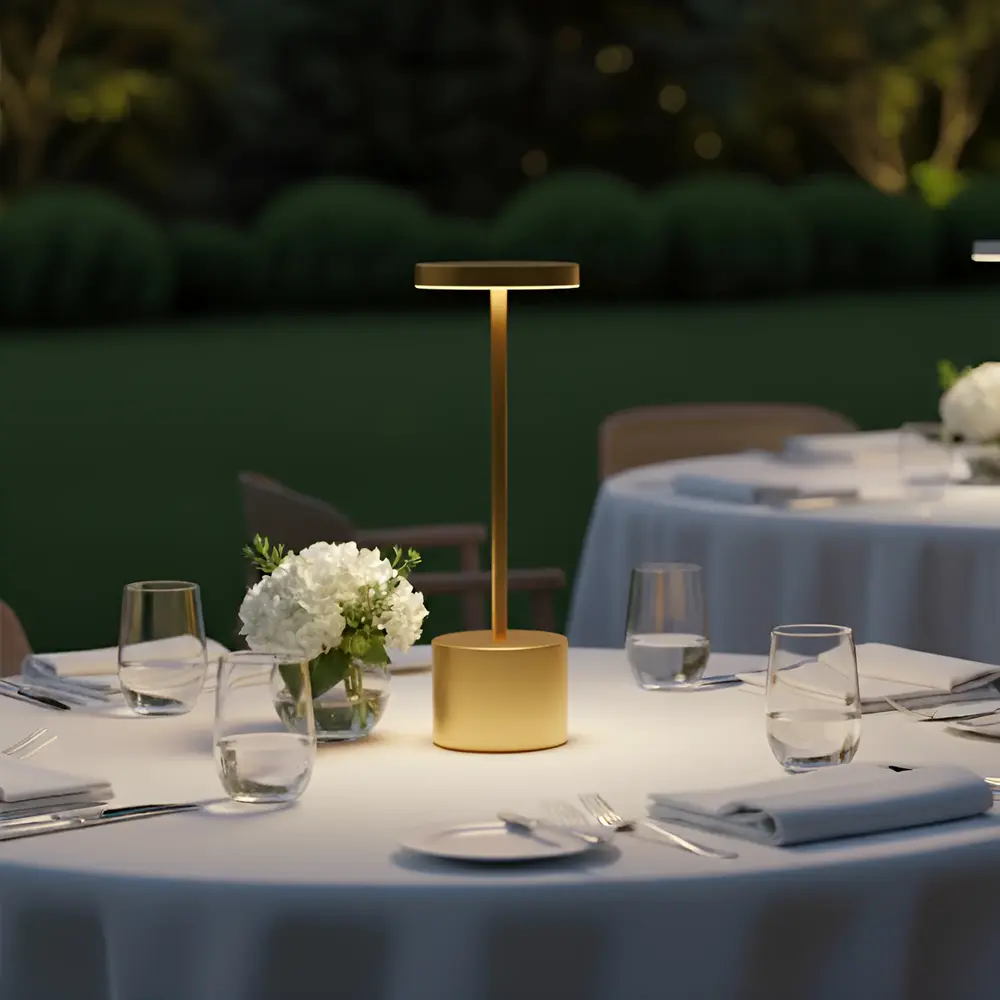 Braytron OP = OP Braytron Gouden LED Tafellamp 2W Oplaadbaar | LUXE Braytron OP = OP Braytron Gouden LED Tafellamp 2W Oplaadbaar | LUXE