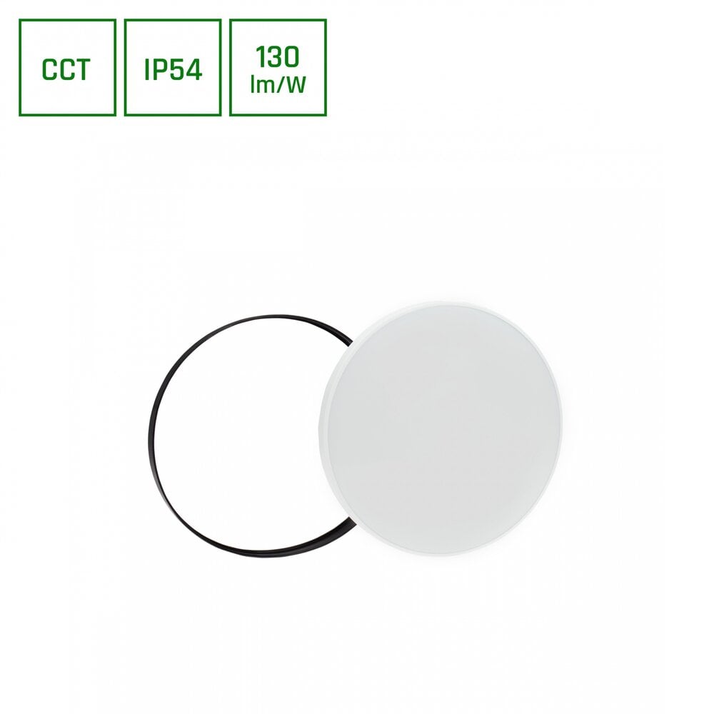 Spectrum Nymphea LED plafondlamp 32W IP54 CCT 3000K-6000K Spectrum Nymphea LED plafondlamp 32W IP54 CCT 3000K-6000K