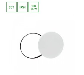 Spectrum LED plafonnière Nymphea IP54 - 32W 3400lm - CCT Spectrum LED plafonnière Nymphea IP54 - 32W 3400lm - CCT
