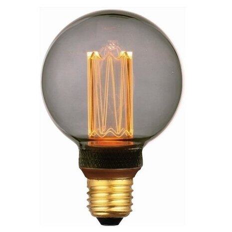 Freelight Freelight LM503S LED Bol Smoke - E27 - Ø80mm - 5W 100Lm - 2200K Extra Warm Wit - 3-Staps Dimmer met Memory Freelight Freelight LM503S LED Bol Smoke - E27 - Ø80mm - 5W 100Lm - 2200K Extra Warm Wit - 3-Staps Dimmer met Memory