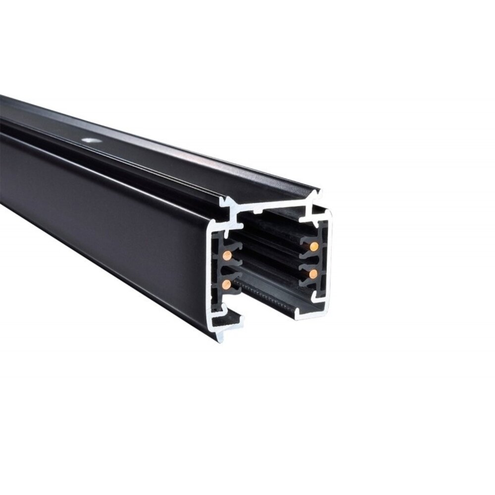 LCB LED Railspot Track Zwart - Universeel 3-Fase - 90cm excl. begin- en eindstuk LCB LED Railspot Track Zwart - Universeel 3-Fase - 90cm excl. begin- en eindstuk