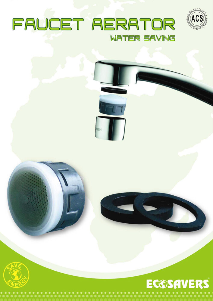LCB OP=OP EcoSavers Waterbesparende Perlator M24 & M22