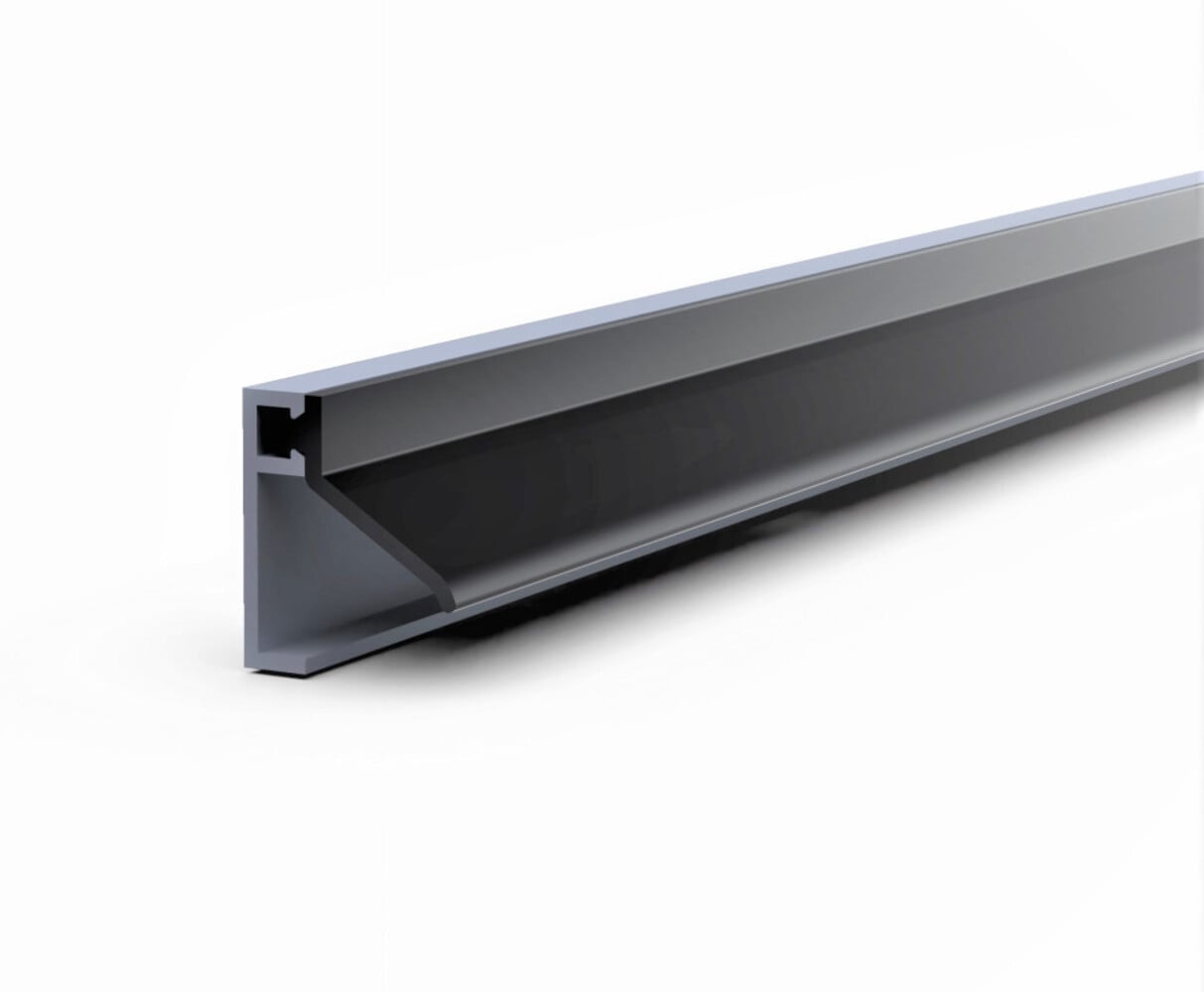 ELTON OP=OP Inbouwprofiel AIB 3N XL 230 – Aluminium tochtwering 230 cm