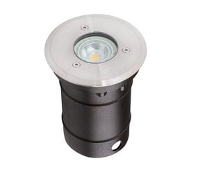 Kanlux Op=Op LED GU10 grondspot RVS IP67 - 1x GU10 spot Kanlux Op=Op LED GU10 grondspot RVS IP67 - 1x GU10 spot