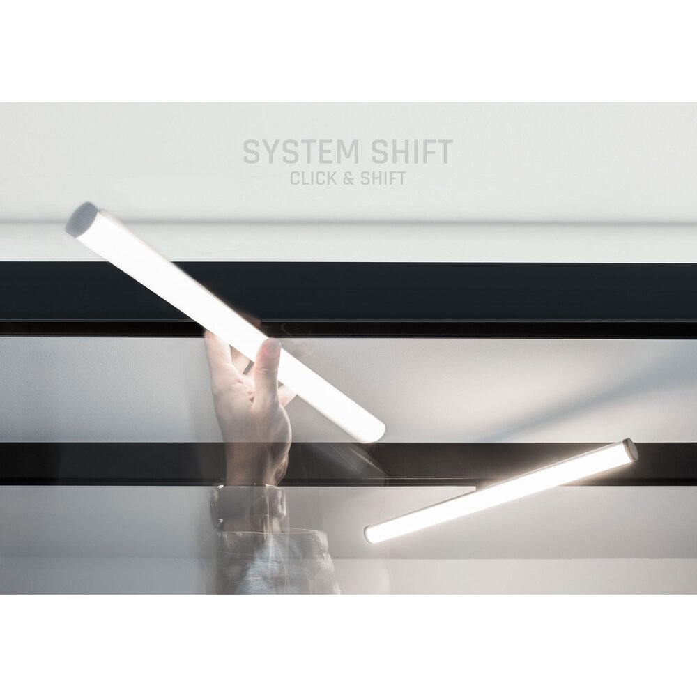 Spectrum OP=OP SPECTRUM SYSTEM SHIFT BEAM 48V Railspot 12W Zwart Spectrum OP=OP SPECTRUM SYSTEM SHIFT BEAM 48V Railspot 12W Zwart