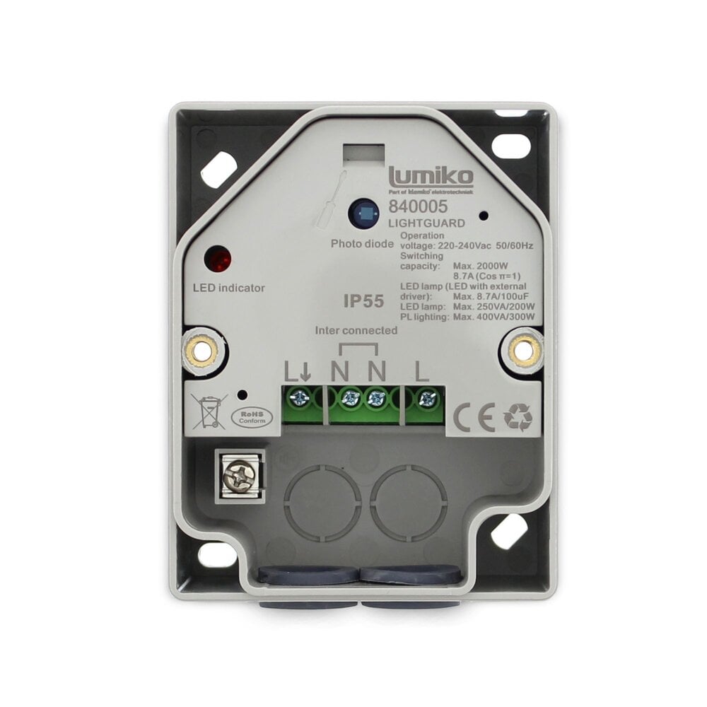 klemko OP=OP Lumiko LIGHTGUARD schemerschakelaar 230V | 840005
