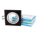 LED Line OP=OP GU10 Inbouwspot Vierkant Zwart Geborsteld – 35° Kantelbaar LED Line OP=OP GU10 Inbouwspot Vierkant Zwart Geborsteld – 35° Kantelbaar