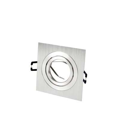 LED Line OP=OP GU10 Inbouwspot Vierkant Geborsteld – 35° Kantelbaar LED Line OP=OP GU10 Inbouwspot Vierkant Geborsteld – 35° Kantelbaar