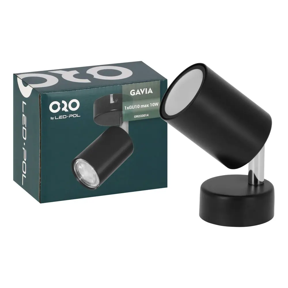 LED-POL OP=OP Gavia Richtbare Wand- en Plafondspot GU10 | ORO LED-POL OP=OP Gavia Richtbare Wand- en Plafondspot GU10 | ORO