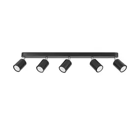 LED-POL OP=OP GAVIA GU10 spotlight fixture 5x10W black LED-POL OP=OP GAVIA GU10 spotlight fixture 5x10W black