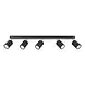 LED-POL OP=OP GAVIA GU10 spotlight fixture 5x10W black LED-POL OP=OP GAVIA GU10 spotlight fixture 5x10W black