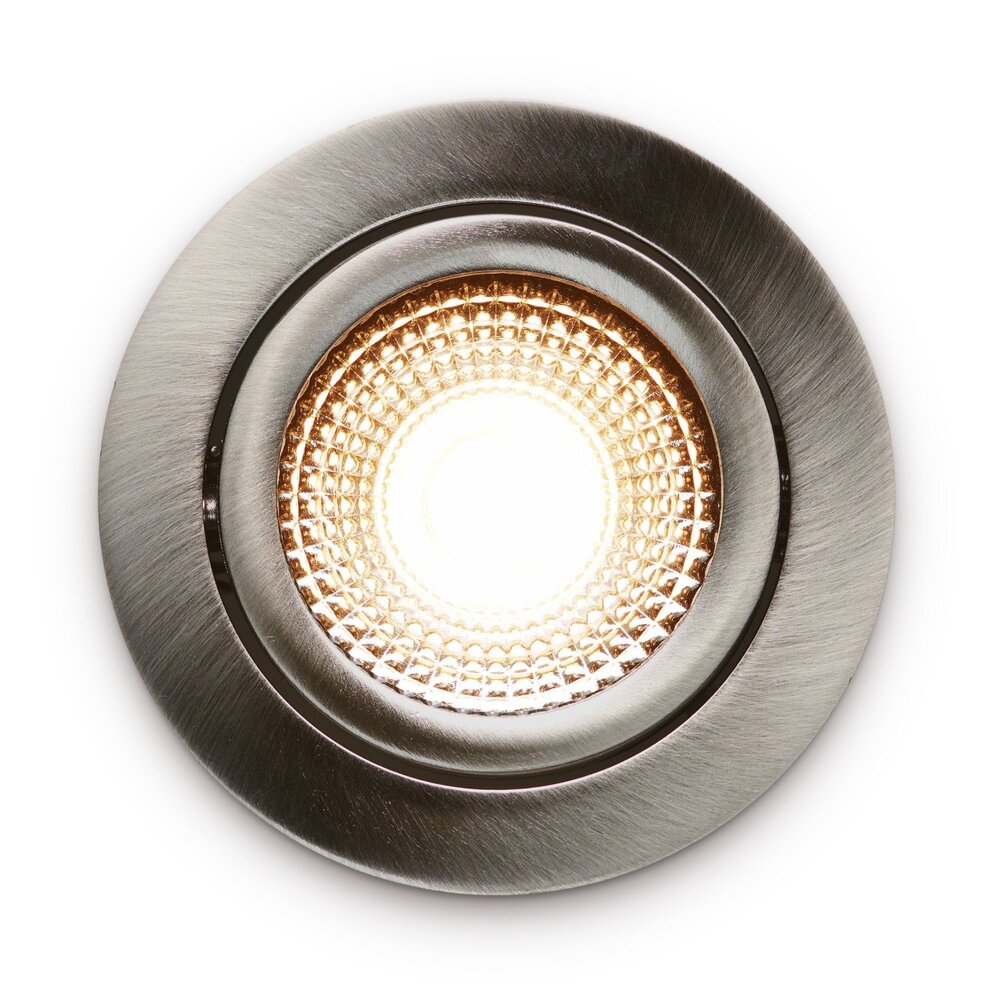 Ledisons LED inbouwspot Vivaro - 1W - 3000K - RVS - IP54 Ledisons LED inbouwspot Vivaro - 1W - 3000K - RVS - IP54