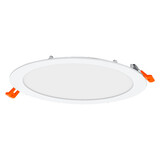 Ledvance Downlight Slim - 22W 2000Lm - 6500K 865 Daglicht Wit - Ø225mm - Zaagmaat 200mm - IP20 - Wit