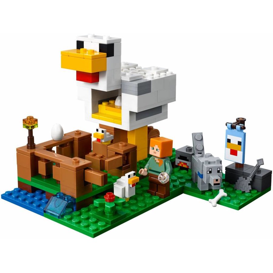 Minecraft Lego Minecraft Het Kippenhok 21140