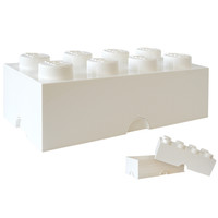 LEGO - Licensed - Storage Box LEGO Brick White