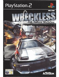 WRECKLESS THE YAKUZA MISSIONS voor Playstation 2 PS2