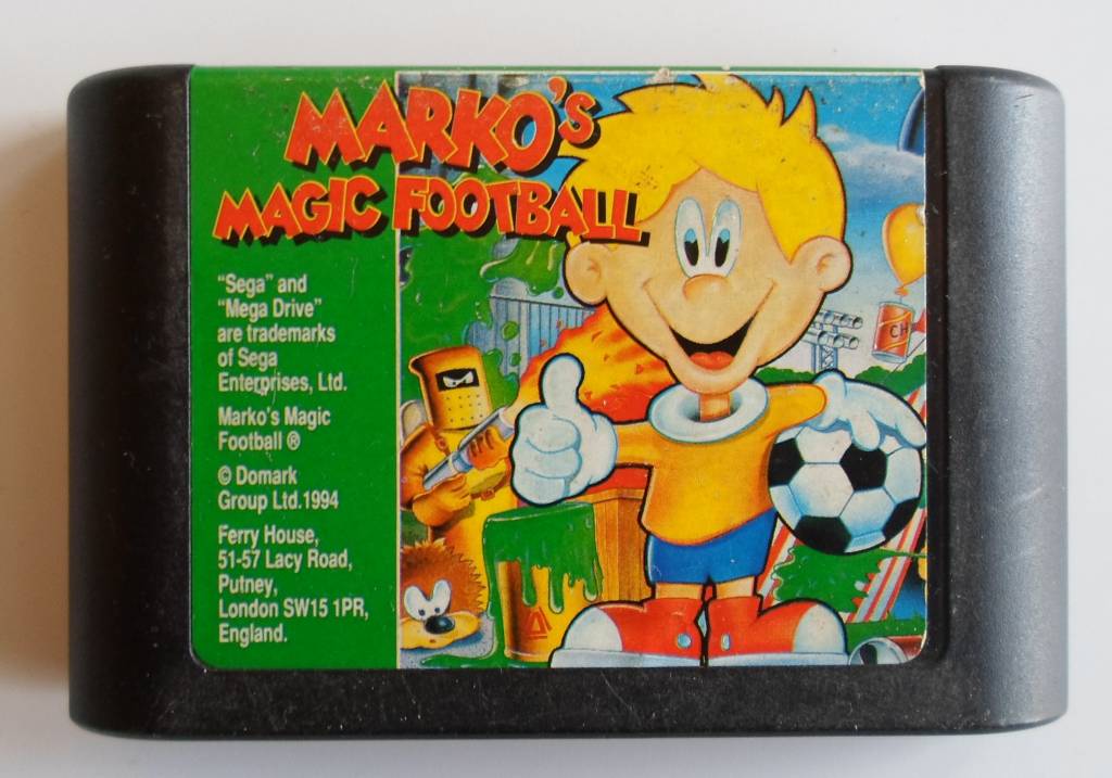 Marko S Magic Football For Sega Mega Drive Passion For Games Webshop Passion For Games