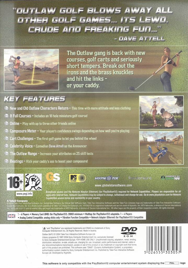 outlaw golf ps2